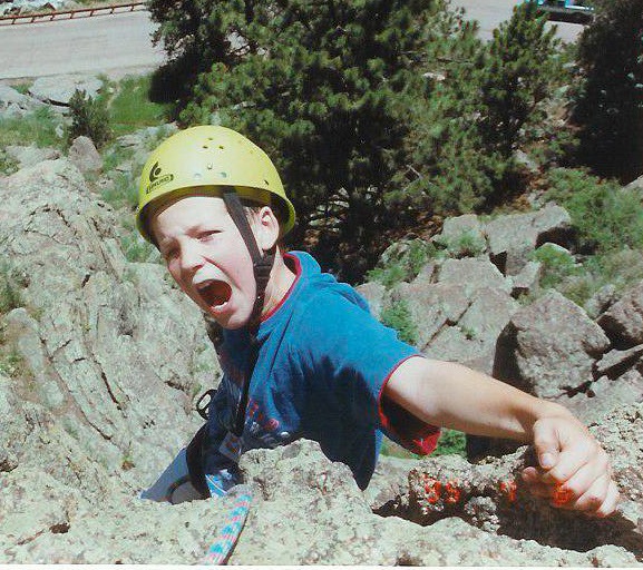 Josh in his element from a young age